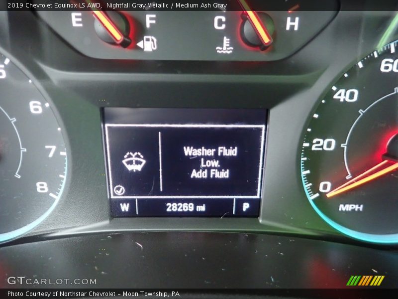 Nightfall Gray Metallic / Medium Ash Gray 2019 Chevrolet Equinox LS AWD