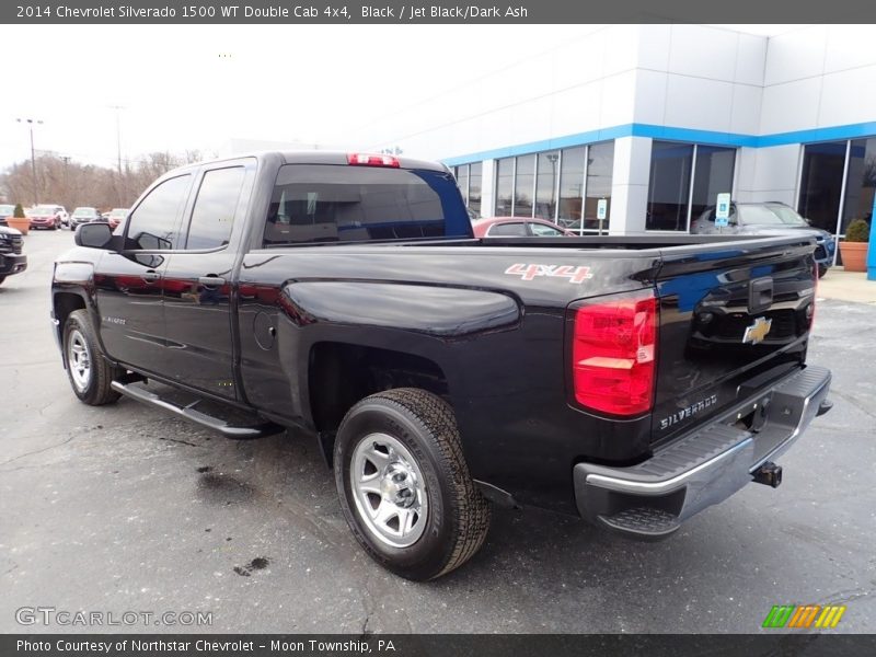 Black / Jet Black/Dark Ash 2014 Chevrolet Silverado 1500 WT Double Cab 4x4