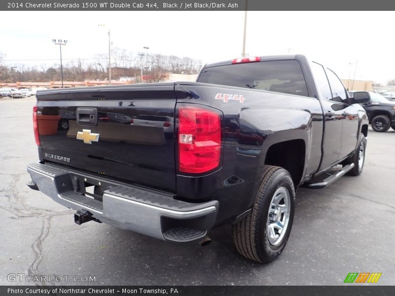 Black / Jet Black/Dark Ash 2014 Chevrolet Silverado 1500 WT Double Cab 4x4