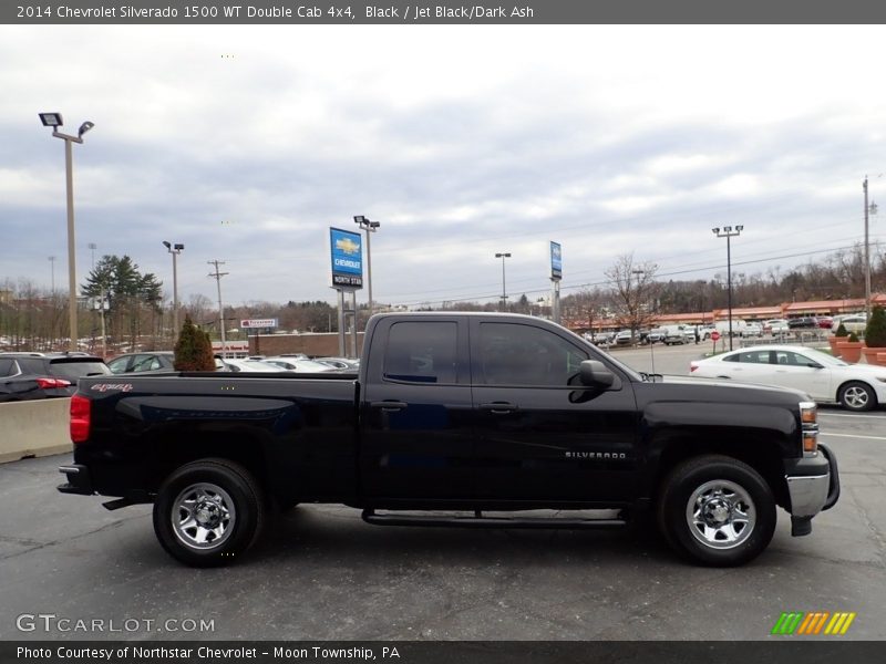 Black / Jet Black/Dark Ash 2014 Chevrolet Silverado 1500 WT Double Cab 4x4