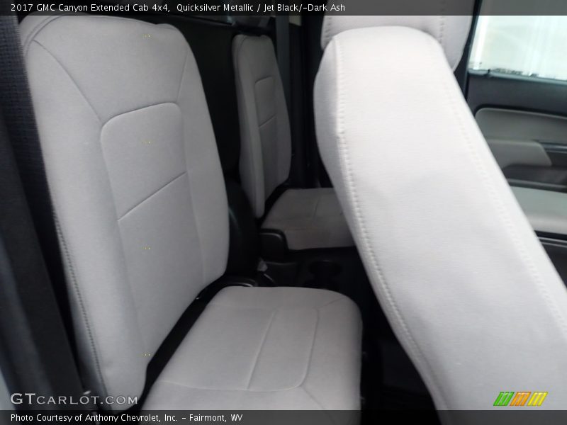 Rear Seat of 2017 Canyon Extended Cab 4x4