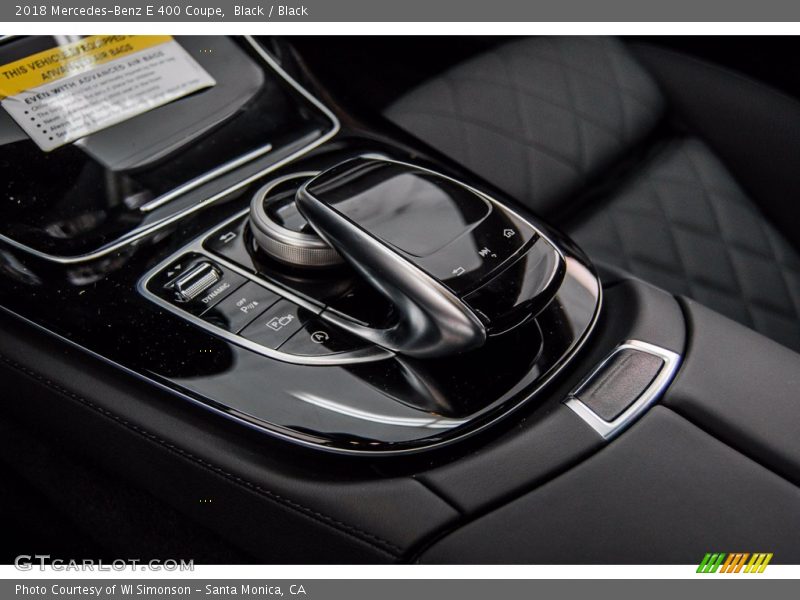 Black / Black 2018 Mercedes-Benz E 400 Coupe