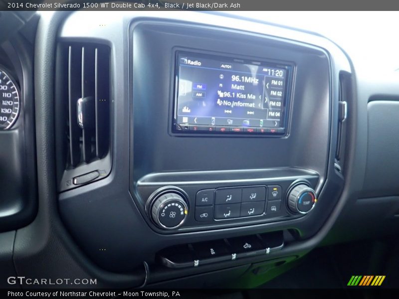 Black / Jet Black/Dark Ash 2014 Chevrolet Silverado 1500 WT Double Cab 4x4