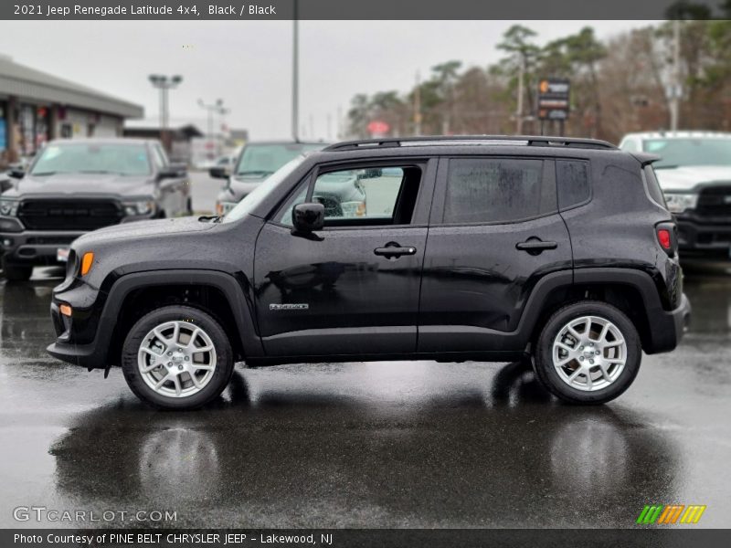 Black / Black 2021 Jeep Renegade Latitude 4x4
