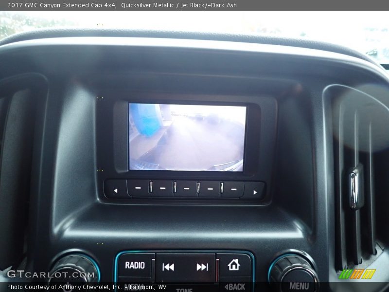 Quicksilver Metallic / Jet Black/­Dark Ash 2017 GMC Canyon Extended Cab 4x4