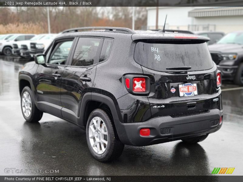 Black / Black 2021 Jeep Renegade Latitude 4x4