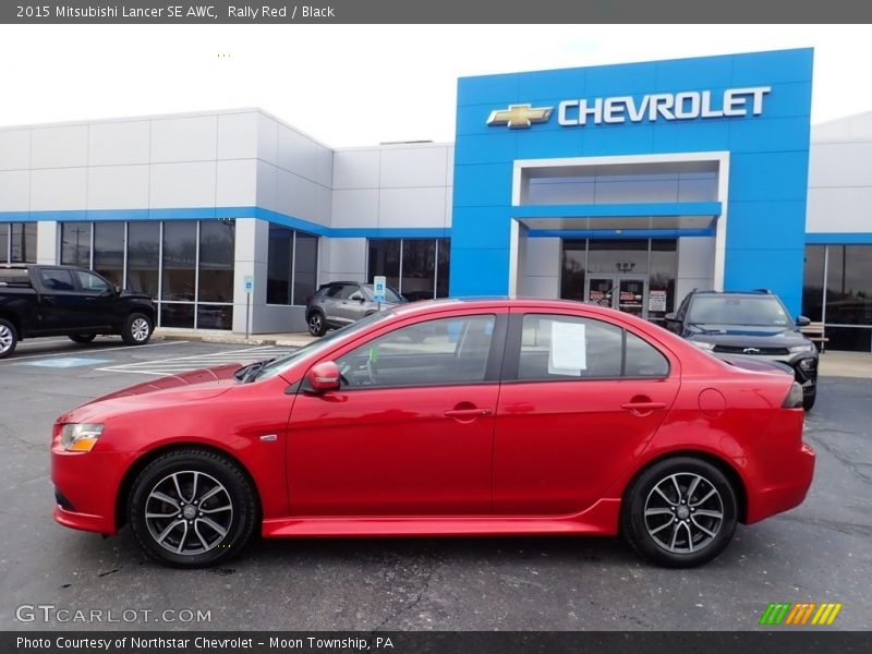  2015 Lancer SE AWC Rally Red