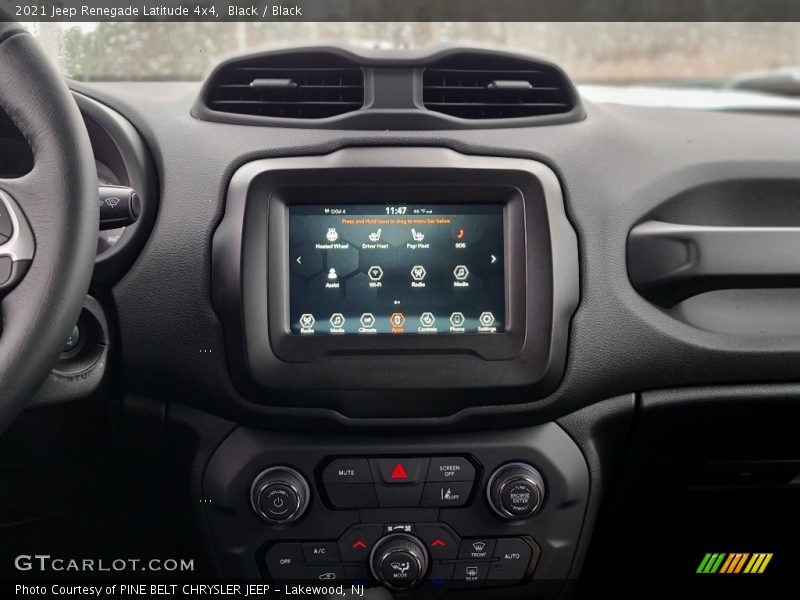 Black / Black 2021 Jeep Renegade Latitude 4x4