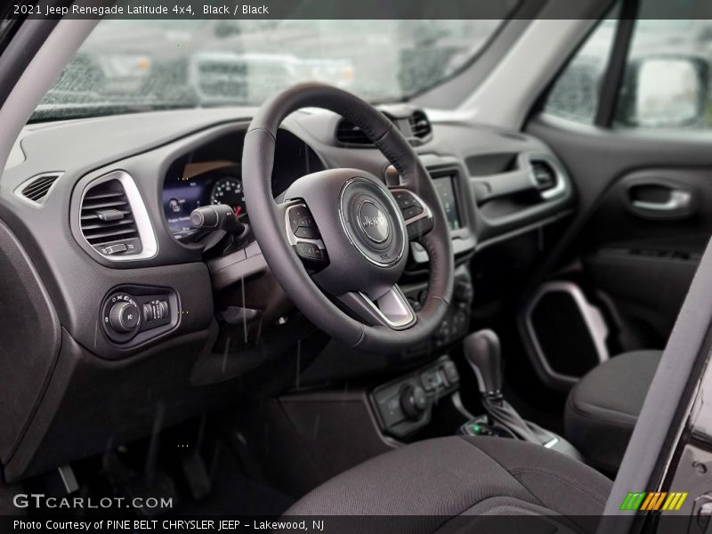 Black / Black 2021 Jeep Renegade Latitude 4x4