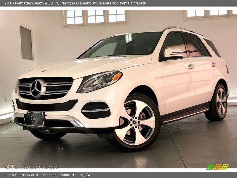 Front 3/4 View of 2018 GLE 350