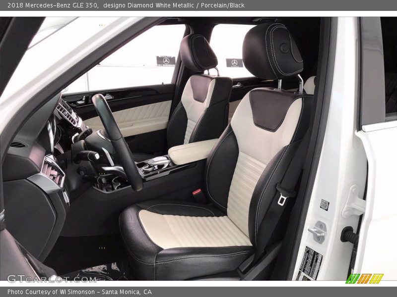 Front Seat of 2018 GLE 350