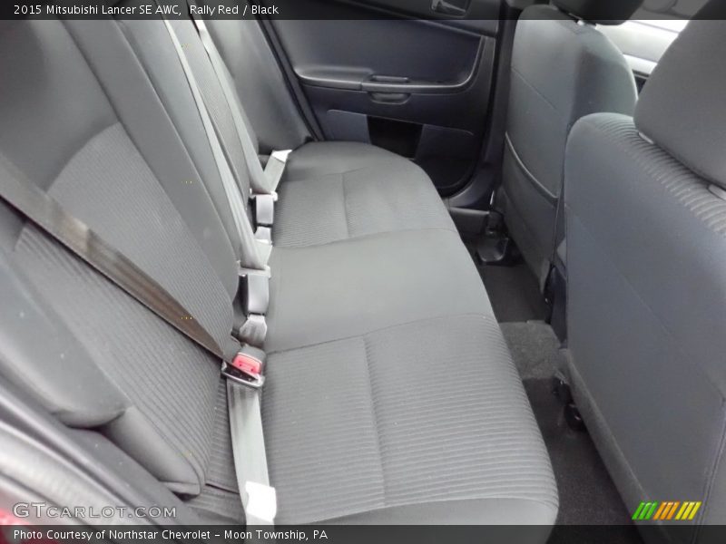 Rear Seat of 2015 Lancer SE AWC