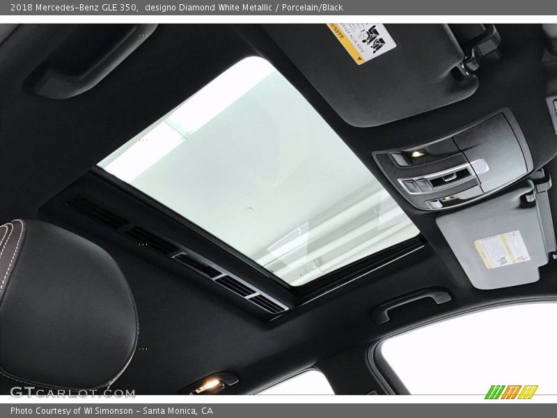 Sunroof of 2018 GLE 350