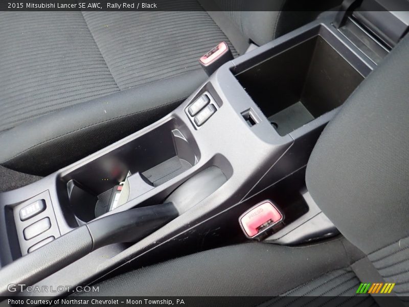 Rally Red / Black 2015 Mitsubishi Lancer SE AWC