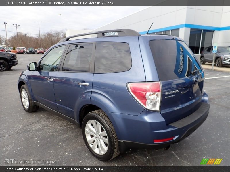 Marine Blue Metallic / Black 2011 Subaru Forester 2.5 X Limited