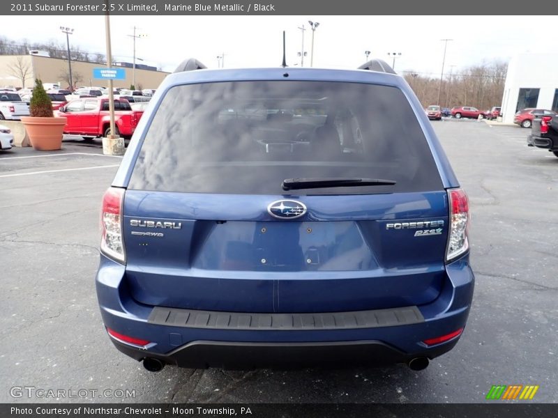 Marine Blue Metallic / Black 2011 Subaru Forester 2.5 X Limited