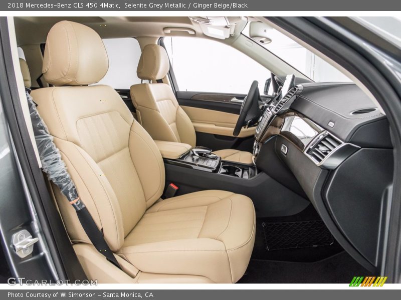 Selenite Grey Metallic / Ginger Beige/Black 2018 Mercedes-Benz GLS 450 4Matic