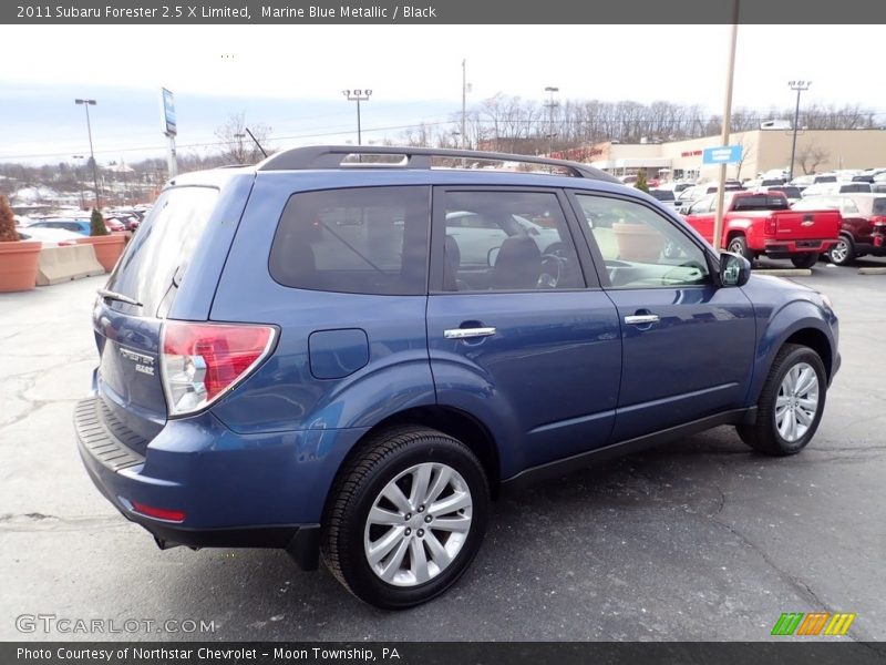 Marine Blue Metallic / Black 2011 Subaru Forester 2.5 X Limited