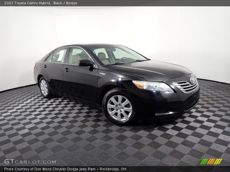 Black / Bisque 2007 Toyota Camry Hybrid