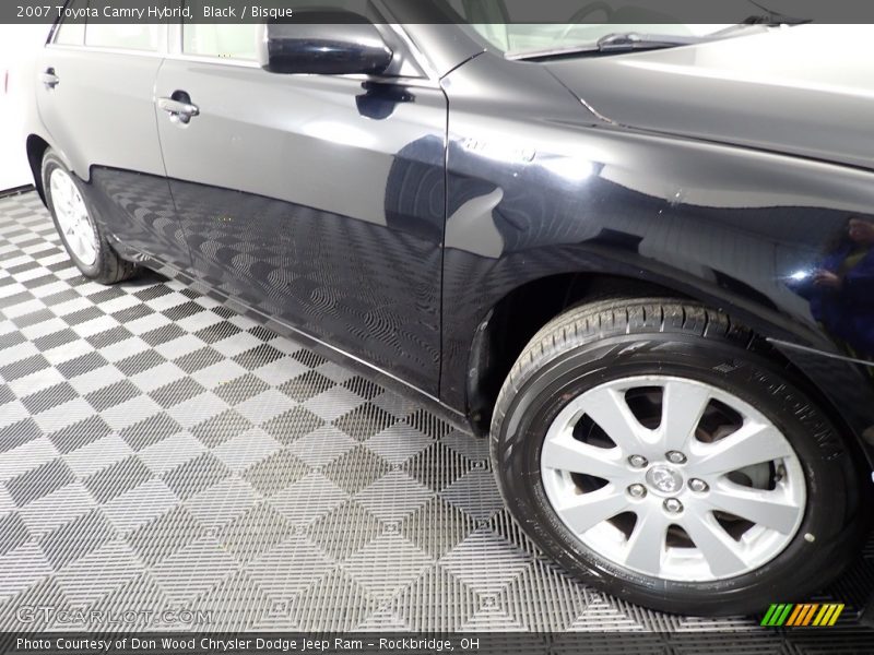 Black / Bisque 2007 Toyota Camry Hybrid
