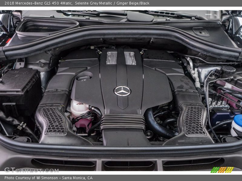 Selenite Grey Metallic / Ginger Beige/Black 2018 Mercedes-Benz GLS 450 4Matic