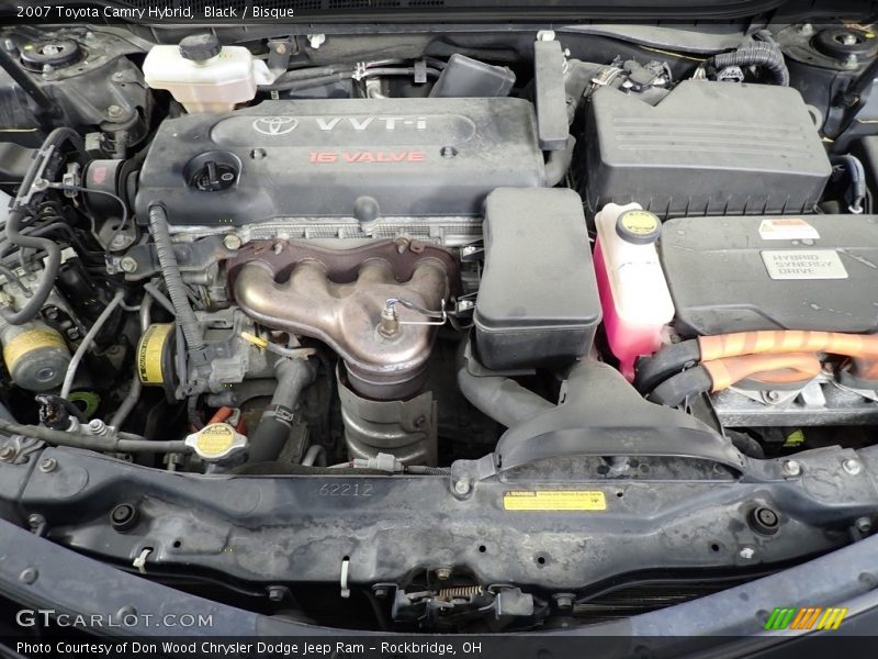 Black / Bisque 2007 Toyota Camry Hybrid