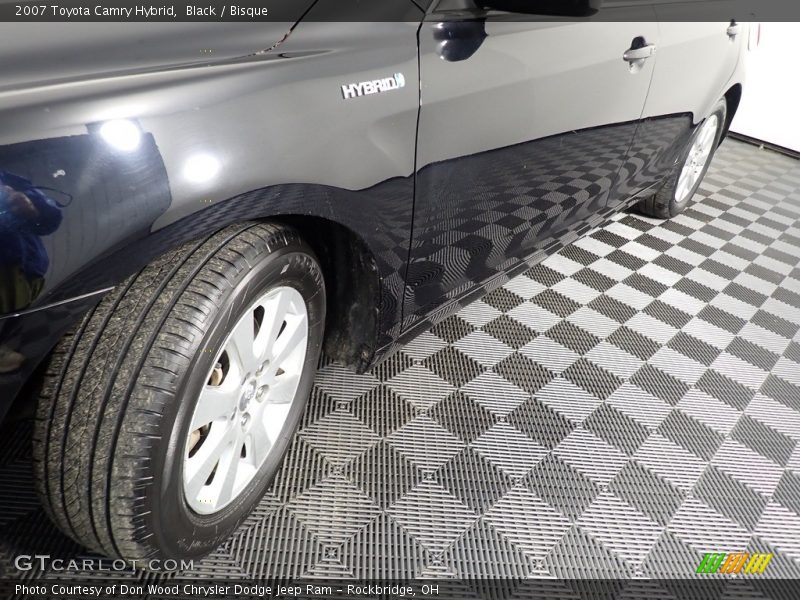 Black / Bisque 2007 Toyota Camry Hybrid