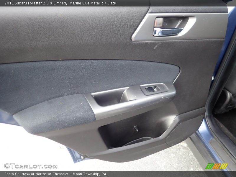 Marine Blue Metallic / Black 2011 Subaru Forester 2.5 X Limited