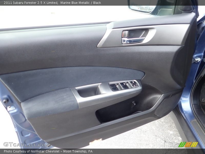Marine Blue Metallic / Black 2011 Subaru Forester 2.5 X Limited