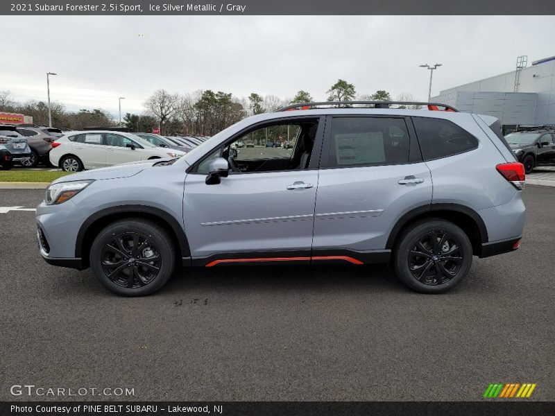 Ice Silver Metallic / Gray 2021 Subaru Forester 2.5i Sport