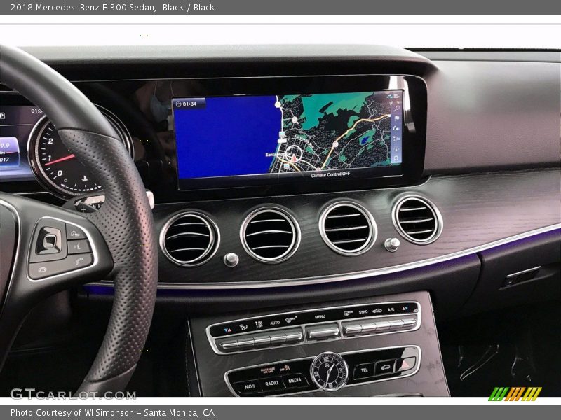 Black / Black 2018 Mercedes-Benz E 300 Sedan