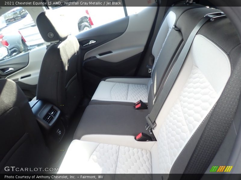 Nightfall Gray Metallic / Jet Black 2021 Chevrolet Equinox LS AWD