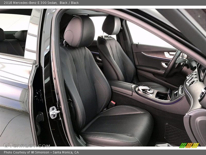 Black / Black 2018 Mercedes-Benz E 300 Sedan