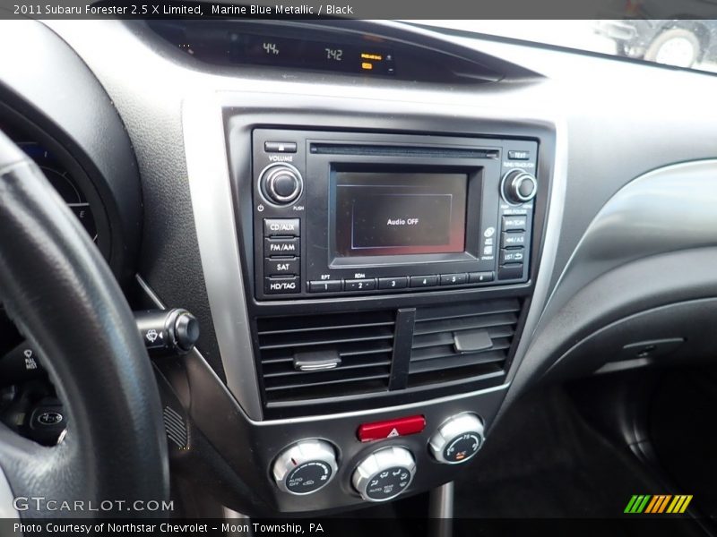 Marine Blue Metallic / Black 2011 Subaru Forester 2.5 X Limited