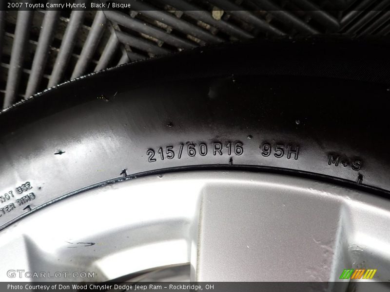 Black / Bisque 2007 Toyota Camry Hybrid