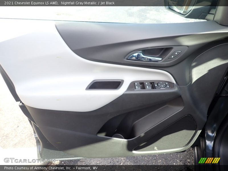 Nightfall Gray Metallic / Jet Black 2021 Chevrolet Equinox LS AWD