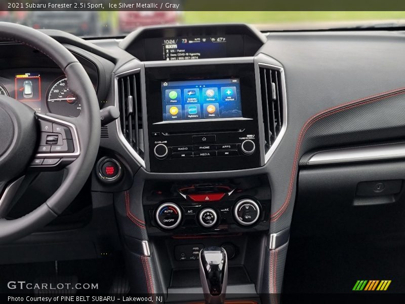 Ice Silver Metallic / Gray 2021 Subaru Forester 2.5i Sport