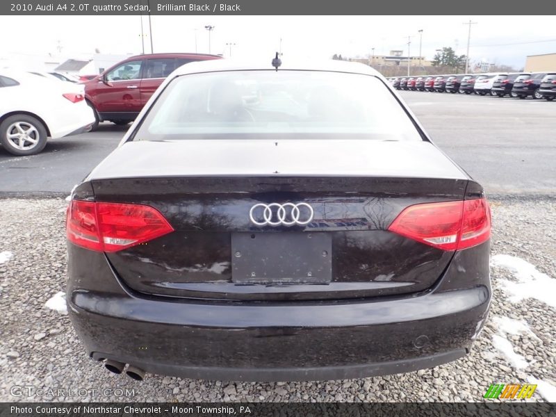Brilliant Black / Black 2010 Audi A4 2.0T quattro Sedan