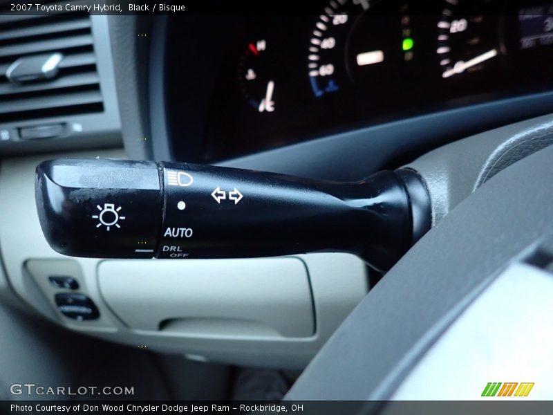 Black / Bisque 2007 Toyota Camry Hybrid