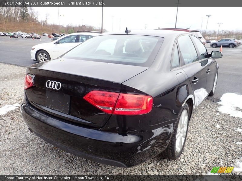 Brilliant Black / Black 2010 Audi A4 2.0T quattro Sedan