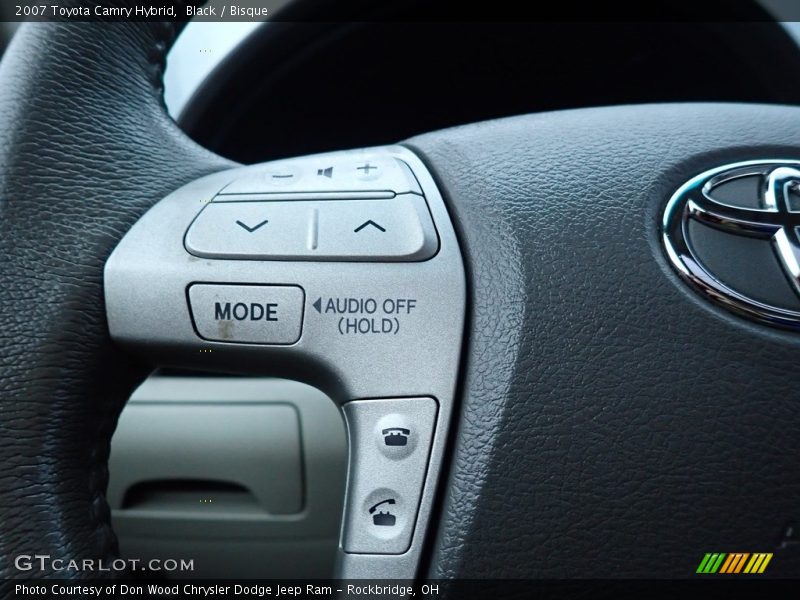 Black / Bisque 2007 Toyota Camry Hybrid