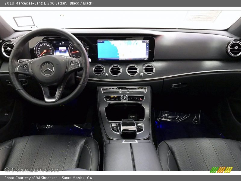 Black / Black 2018 Mercedes-Benz E 300 Sedan