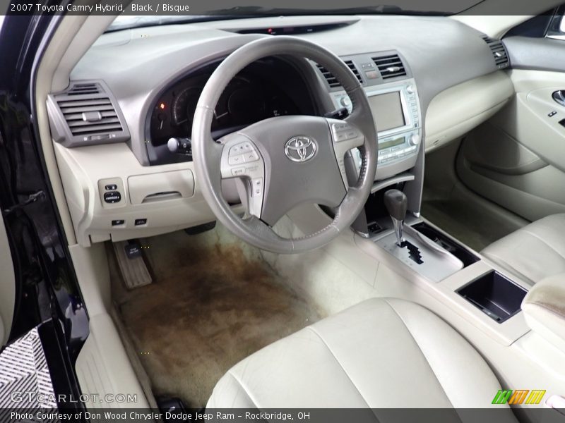 Black / Bisque 2007 Toyota Camry Hybrid