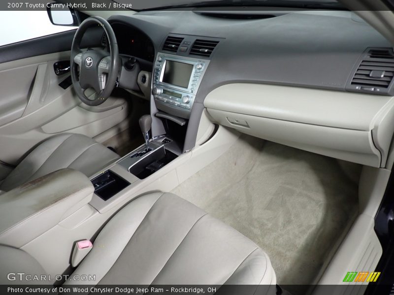 Black / Bisque 2007 Toyota Camry Hybrid