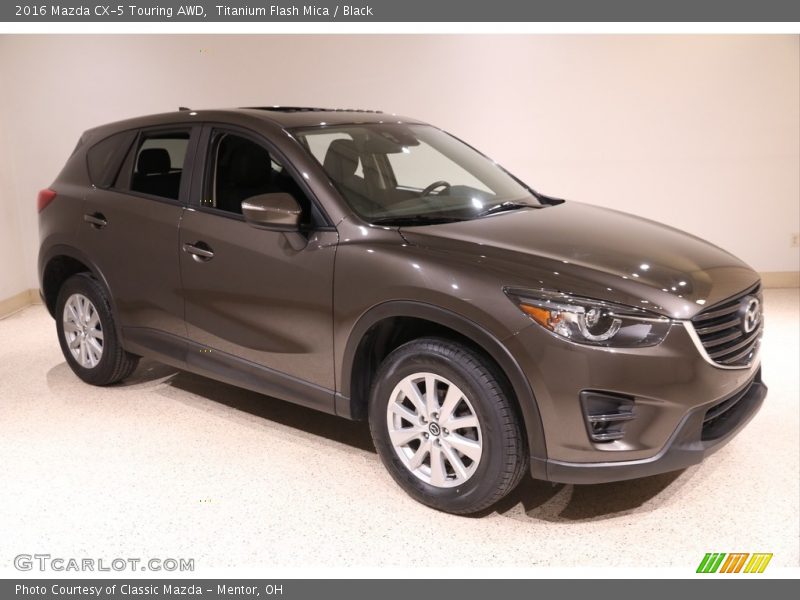 Titanium Flash Mica / Black 2016 Mazda CX-5 Touring AWD