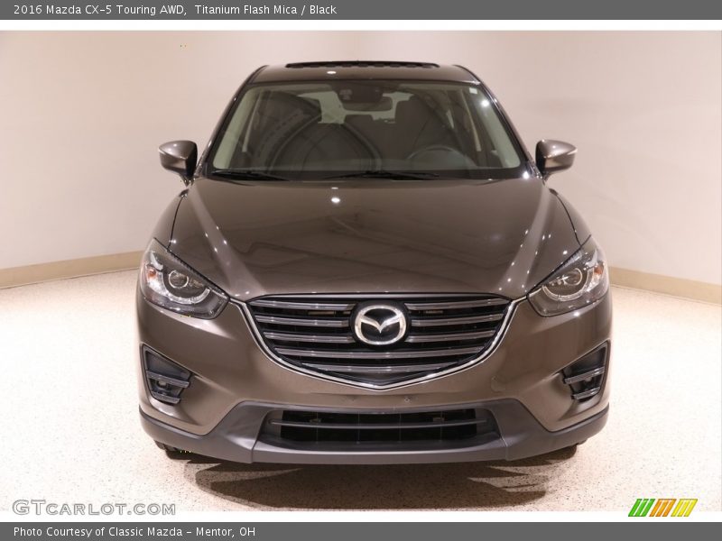 Titanium Flash Mica / Black 2016 Mazda CX-5 Touring AWD