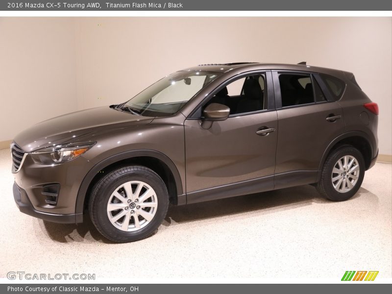 Titanium Flash Mica / Black 2016 Mazda CX-5 Touring AWD