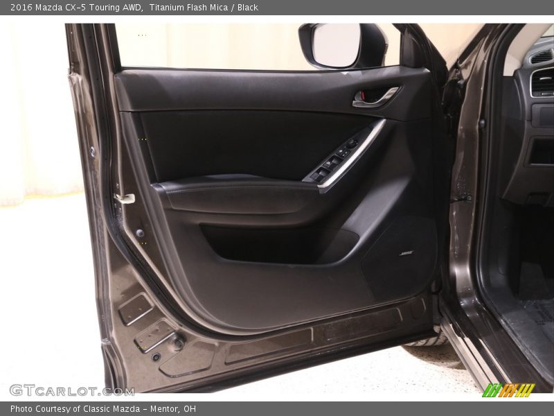 Titanium Flash Mica / Black 2016 Mazda CX-5 Touring AWD