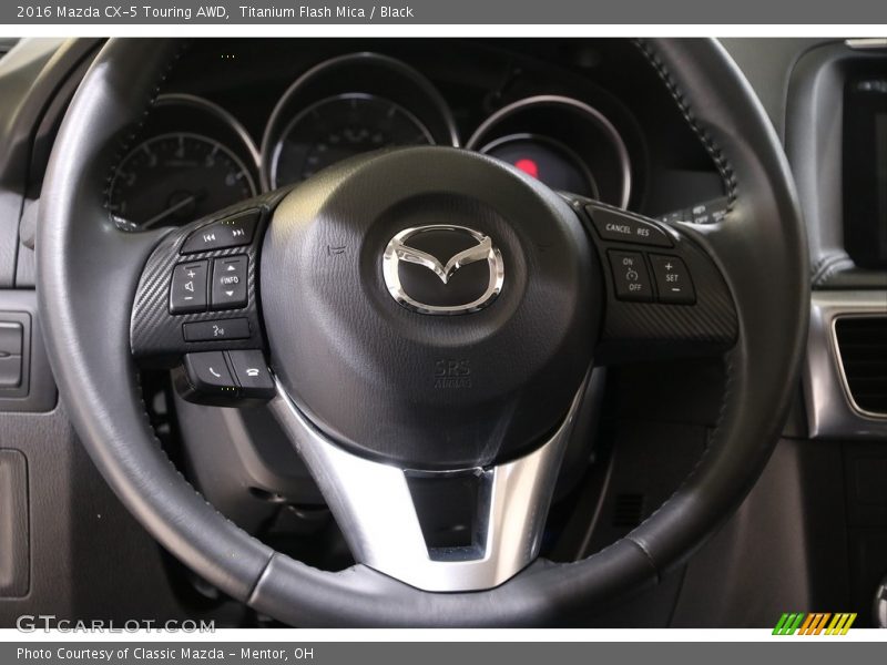Titanium Flash Mica / Black 2016 Mazda CX-5 Touring AWD