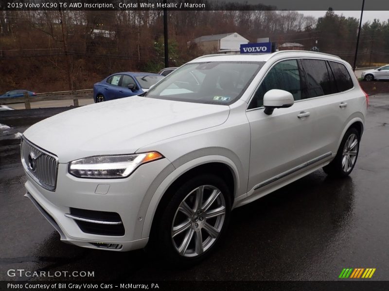  2019 XC90 T6 AWD Inscription Crystal White Metallic